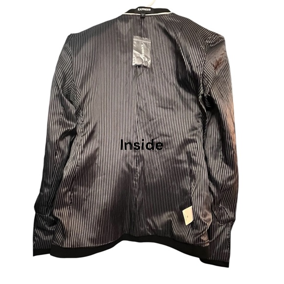 ZARA/ WOOL BLEND TUXEDO JACKET/Size :S - Picture 7 of 7